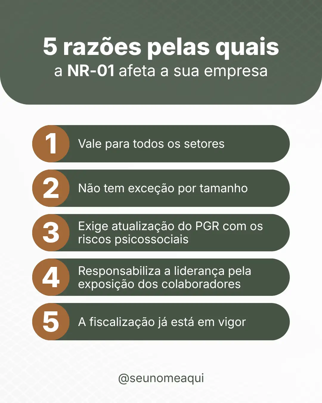 Post riscos psicossociais