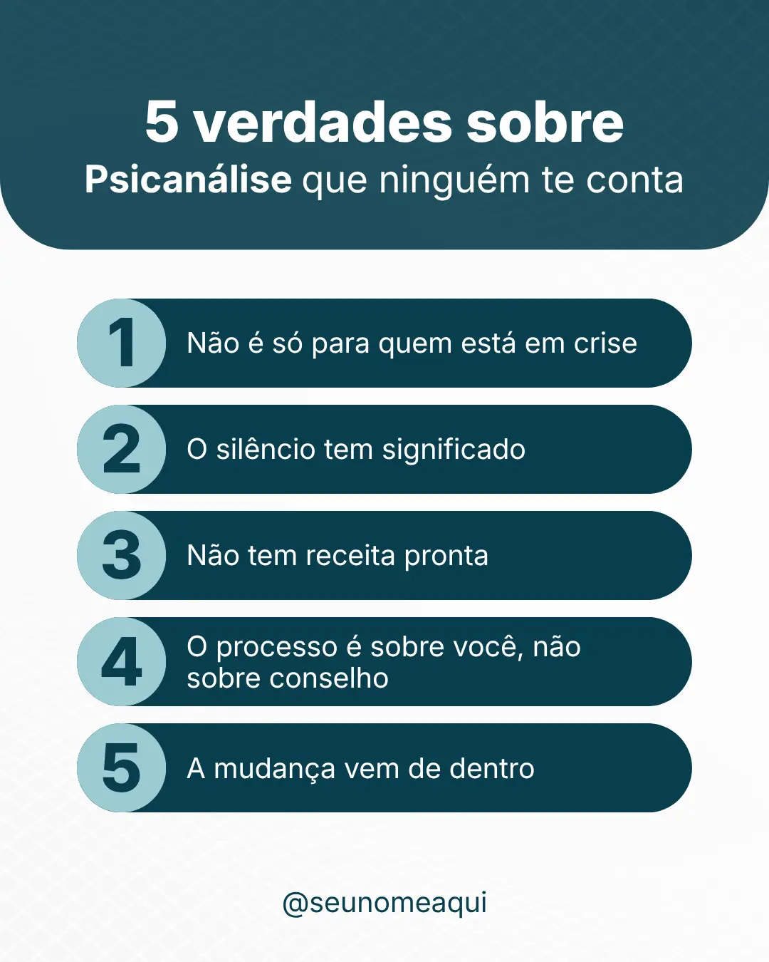 Post saúde mental